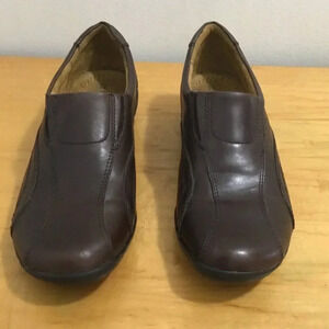 Naturalizer "Neptune" women's shoes comfort dark brown leather  size 7.5 M